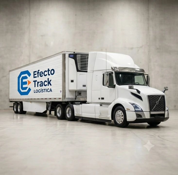Unidad de carga refrigerada de EFECTO TRACK para alimentos perecederos
